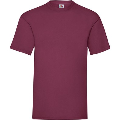 FRUIT OF THE LOOM ® Unisex T-Shirt Valueweight T, burgundy, XL