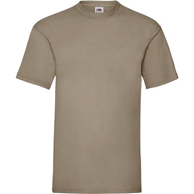 FRUIT OF THE LOOM ® Unisex T-Shirt Valueweight T, khaki, XL
