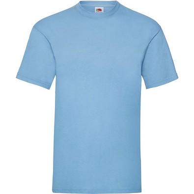 FRUIT OF THE LOOM ® Unisex T-Shirt Valueweight T, sky blue, XL