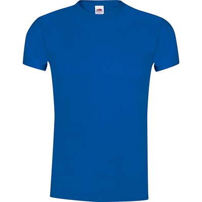 FRUIT OF THE LOOM® Unisex T-Shirt Original T, L, BLAU