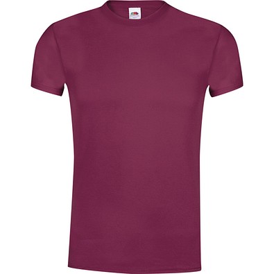 FRUIT OF THE LOOM® Unisex T-Shirt Original T, L, BORDEAUX