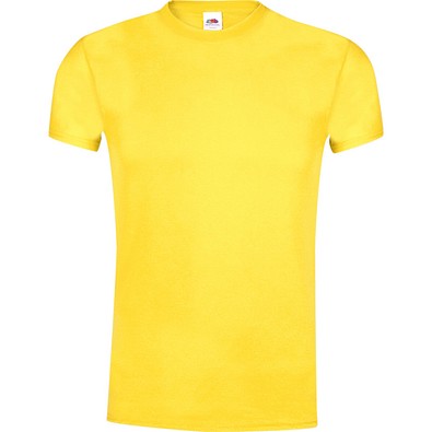 FRUIT OF THE LOOM® Unisex T-Shirt Original T, M, GELB