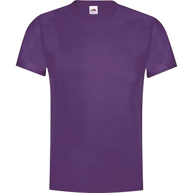 FRUIT OF THE LOOM® Unisex T-Shirt Original T, XL, LILA