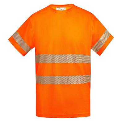 Funktionsshirt Tauri mit kurzen Ärmeln, XXXL, fluor orange
