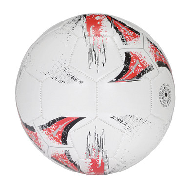 Fußball KICK AROUND,rot, weiß