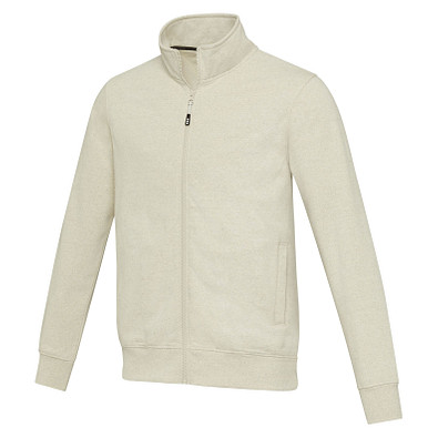 Galena Sweatjacke aus recyceltem Material Unisex, Oatmeal, 3XL