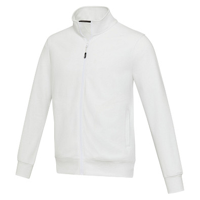 Galena Sweatjacke aus recyceltem Material Unisex, weiss, XL