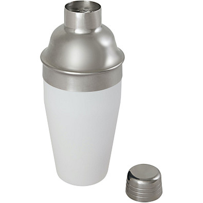Gaudie Cocktailshaker aus recyceltem Edelstahl, weiß