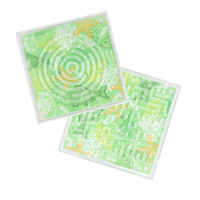 Geduldspiel Duo-Labyrinth, transparent Geduldspiel Duo-Labyrinth, transparent