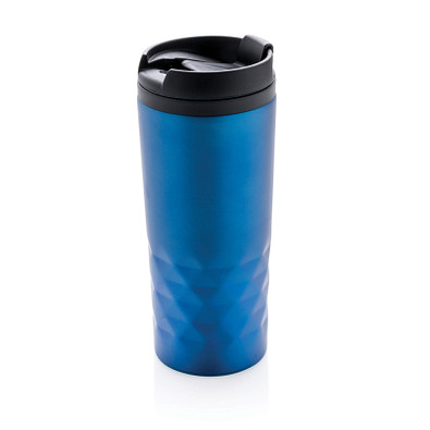 XD COLLECTION Geometrischer Becher, 300 ml, blau XD COLLECTION Geometrischer Becher, 300 ml, blau