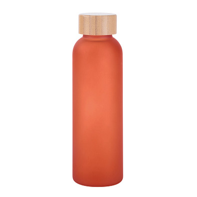 Glas-Flasche TAKE FROSTY, orange