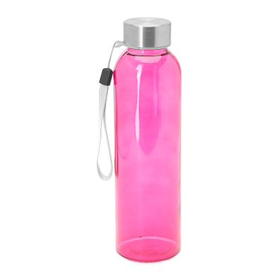 Glasflasche ALFE, Magenta