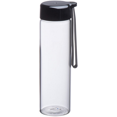 Glasflasche mit PP-Deckel Sevilla, 450 ml, transparent