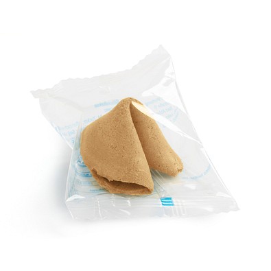 Glückskekse, 7 g, Natur, Folie weiß, inkl. Druck