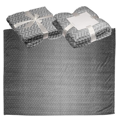 Große Kuscheldecke , grau