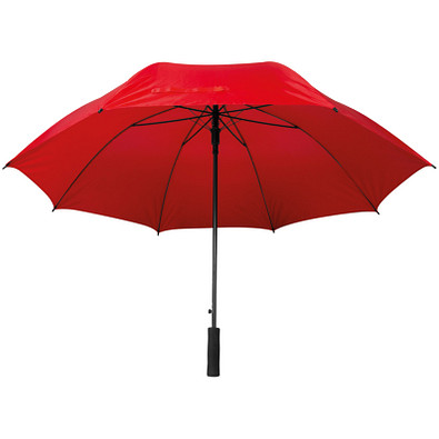 Großer Regenschirm Suederdeich ,rot