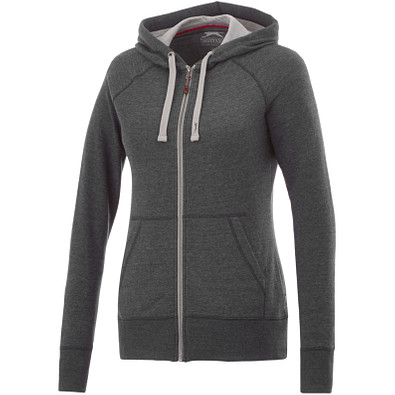 Slazenger™ Damen Sweatjacke Groundie, dunkelgrau, M Slazenger™ Damen Sweatjacke Groundie, dunkelgrau, M