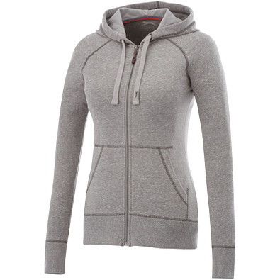 Slazenger™ Damen Sweatjacke Groundie, grau meliert, XS Slazenger™ Damen Sweatjacke Groundie, grau meliert, XS