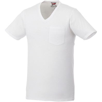 Slazenger™ Herren T-Shirt Gully mit Tasche, weiß, M Slazenger™ Herren T-Shirt Gully mit Tasche, weiß, M