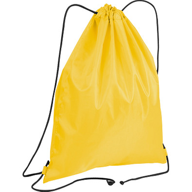 Gym-Bag aus Polyester, gelb Gym-Bag aus Polyester, gelb