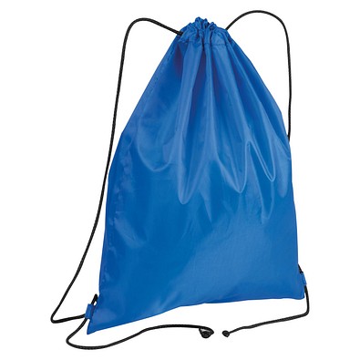 Gymbag aus recyceltem Polyester , blau