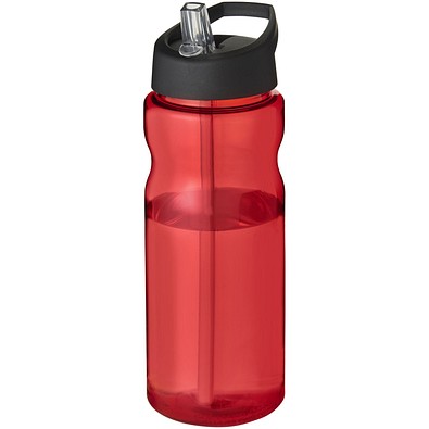 H2O Active® Base Tritan™ 650 ml Sportflasche mit Ausgussdeckel, rot/schwarz