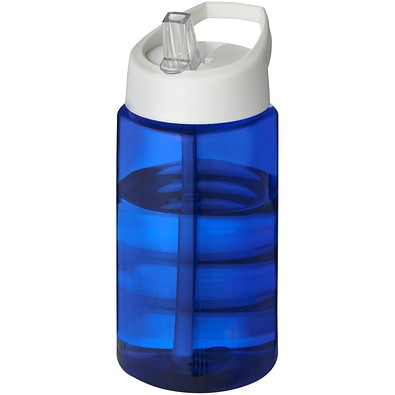H2O Active® Bop 500 ml Sportflasche mit Ausgussdeckel, blau/weiß