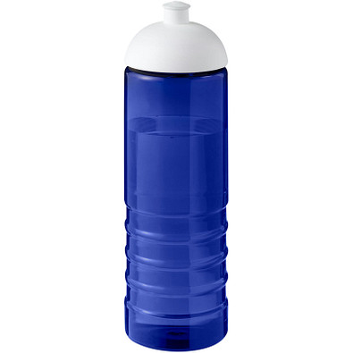 H2O Active® Eco Treble 750 ml Sportflasche mit Stülpdeckel, blau, weiß