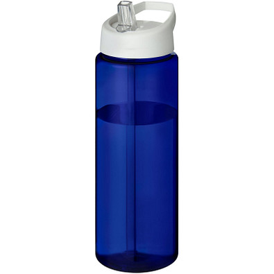 H2O Active® Eco Vibe 850 ml Sportflasche mit Ausgussdeckel, blau, weiß