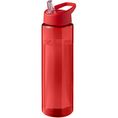 H2O Active® Eco Vibe 850 ml Sportflasche mit Ausgussdeckel, rot, rot