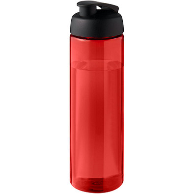 H2O Active® Eco Vibe 850 ml Sportflasche mit Klappdeckel, rot, schwarz