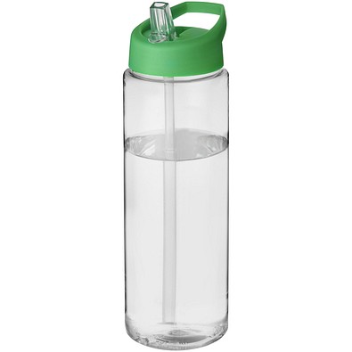 H2O Active® Vibe 850 ml Sportflasche mit Ausgussdeckel, transparent/grün