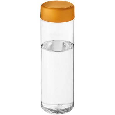 H2O Active® Vibe 850 ml Sportflasche mit Drehdeckel, transparent/orange