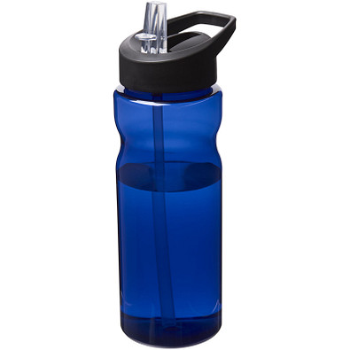 H2O Eco Sportflasche mit Ausgussdeckel, 650 ml, blau,schwarz H2O Eco Sportflasche mit Ausgussdeckel, 650 ml, blau,schwarz