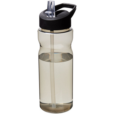 H2O Eco Sportflasche mit Ausgussdeckel, 650 ml, charcoal,schwarz H2O Eco Sportflasche mit Ausgussdeckel, 650 ml, charcoal,schwarz