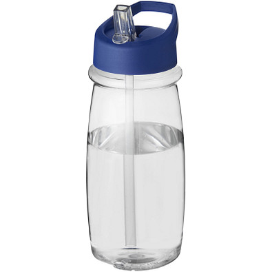 H2O Pulse Sportflasche mit Ausgussdeckel, 600 ml, transparent,blau H2O Pulse Sportflasche mit Ausgussdeckel, 600 ml, transparent,blau