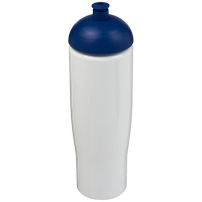 H2O Tempo Sportflasche mit Stülpdeckel, 700 ml, weiss,blau H2O Tempo Sportflasche mit Stülpdeckel, 700 ml, weiss,blau