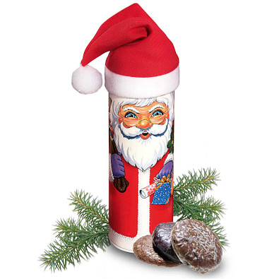 HAEBERLEIN-METZGER Lebkuchendose Nikolaus, 100g HAEBERLEIN-METZGER Lebkuchendose Nikolaus, 100g