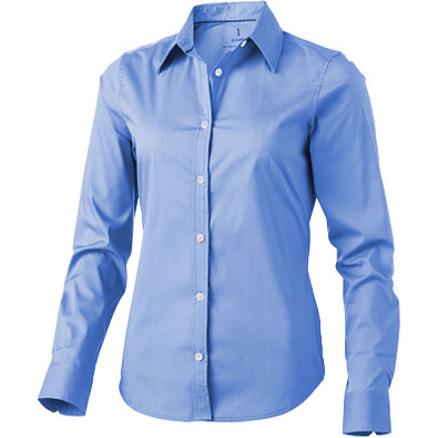ELEVATE Damen Langarm Bluse Hamilton, hellblau, XXL ELEVATE Damen Langarm Bluse Hamilton, hellblau, XXL