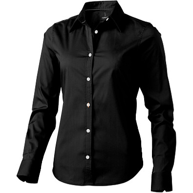 ELEVATE Damen Langarm Bluse Hamilton, schwarz, XL ELEVATE Damen Langarm Bluse Hamilton, schwarz, XL