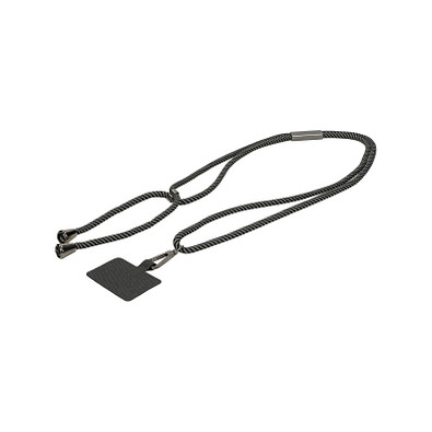 Handykette Universal, schwarz/grau