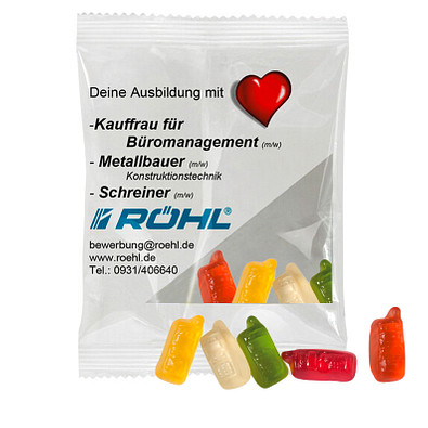 HARIBO Fruchtgummi 10g, Handy, Transparente Folie