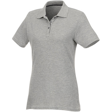 ELEVATE Damen Poloshirt Helios, heather grau, XS ELEVATE Damen Poloshirt Helios, heather grau, XS