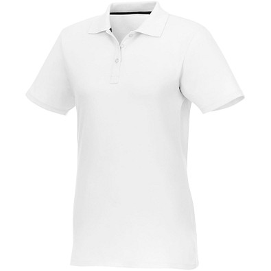ELEVATE Damen Poloshirt Helios, weiß, XXXXL ELEVATE Damen Poloshirt Helios, weiß, XXXXL