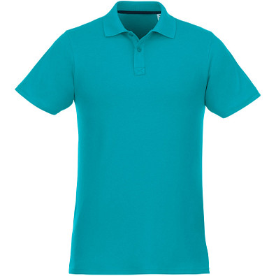 ELEVATE Herren Poloshirt Helios, aquablau, XXL