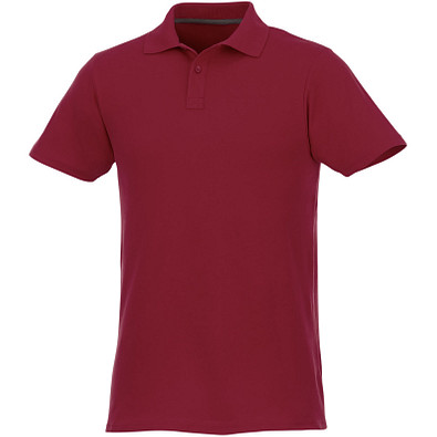 ELEVATE Herren Poloshirt Helios, bordeaux, XS