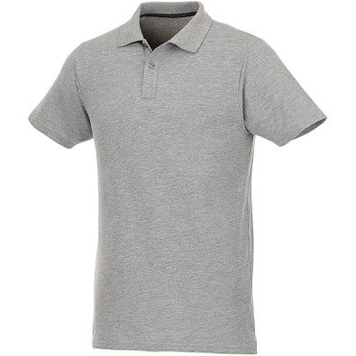ELEVATE Herren Poloshirt Helios, heather grau, XXXL