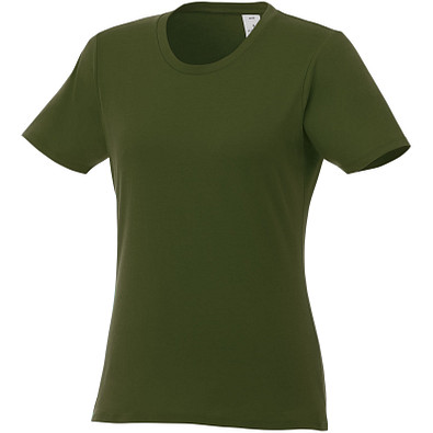 ELEVATE Damen T-Shirt Heros, armeegrün, L ELEVATE Damen T-Shirt Heros, armeegrün, L