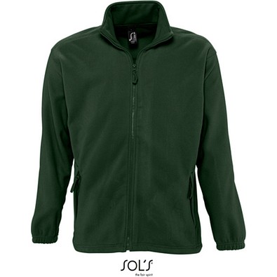 Herren Fleecejacke North, XL, Fir Green