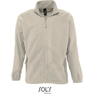 Herren Fleecejacke North, XL, Rope